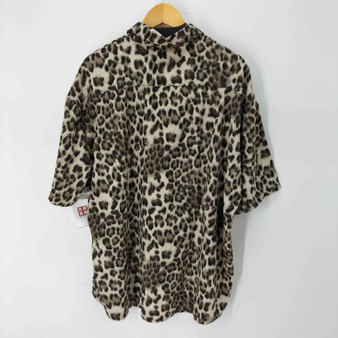 ネオス NEOS ADDICTIVE DESIGN S/S ヒョウ柄シャツ メンズ JPN:XL